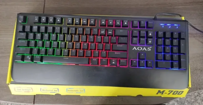Teclado Mecânico Gamer Aoas M-700 Rgb