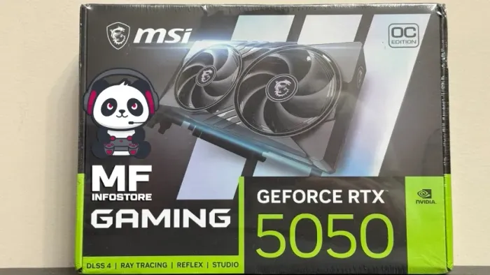 Placa de Vídeo RTX 5050 8GB MSI Gaming - NOVA
