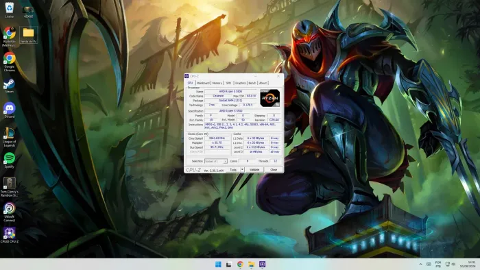 Pc gamer RX7600+Ryzen5500
