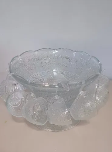 Poncheira de Vidro Vintage