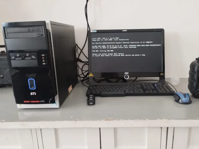 Computador completo perfeito estado só colocar hd e usar .
