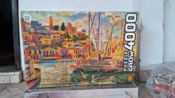 QUEBRA-CABEÇA PUZZLE GROW 4000 - MAR EGEU