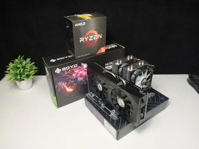 KIT RYZEN 5500 | RX 580 | 16GB DDR4 | B450M