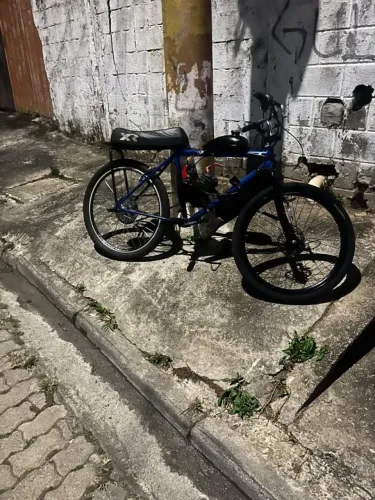 Motorizada 85cc pegando de primeira