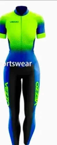 Macacão de ciclismo feminino