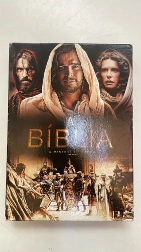 BOX DVD A BÍBLIA - A MINISSÉRIE ÉPICA - 4 DISCOS ORIGINAL