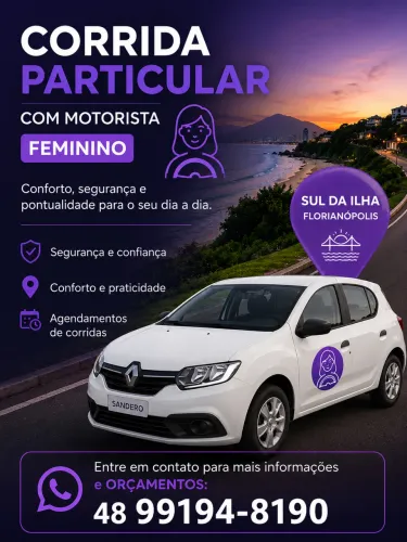 Corridas Agendadas e Particulares