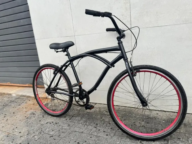 Bicicleta caiçara aro 26 revisada com nota, faço entrega 