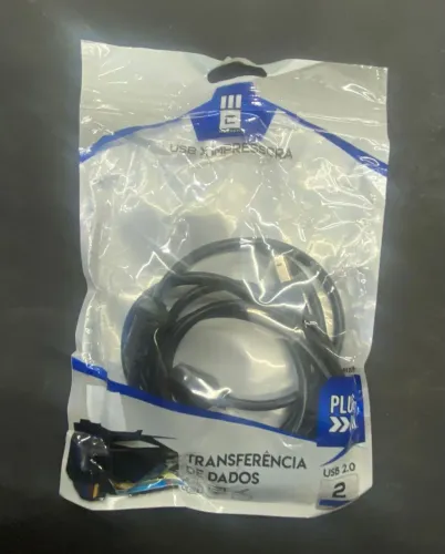 Cabo USB x imporessora