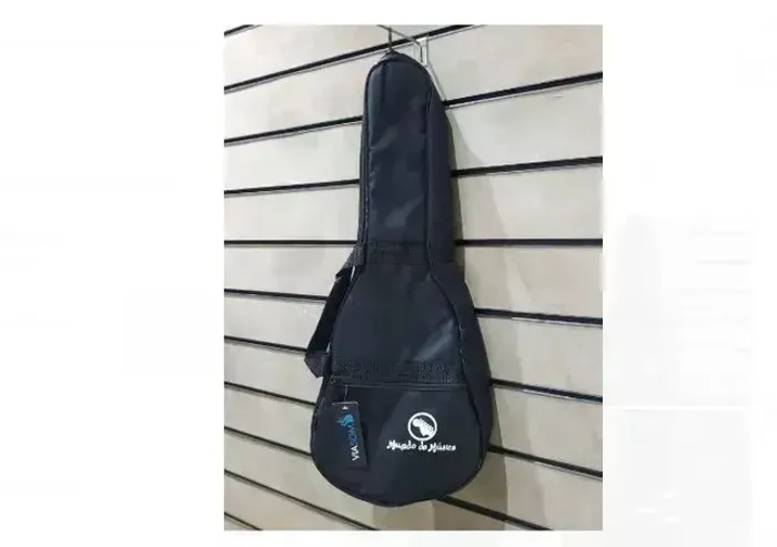Capa Bag Cavaquinho Luxo Acolchoada Preta Viasom C104l/e