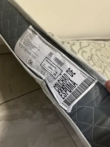 Colchão de solteiro, usado poucas vezes!
