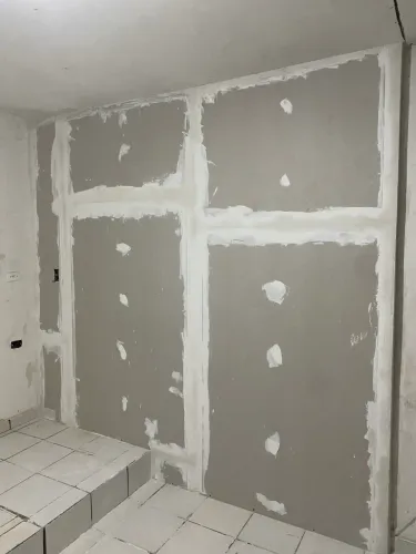 Gesso forro pvc forro gesso parede drywall iluminação calhas