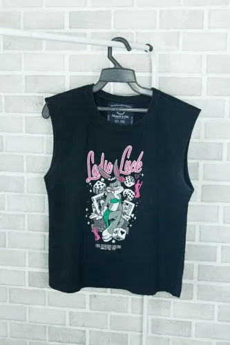 Camiseta Regata Feminina Pernalonga Chassi & Co. - Tamanho P