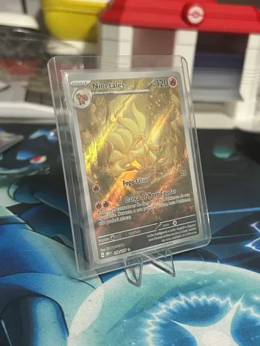 Ninetales AR Obisidiana em chamas