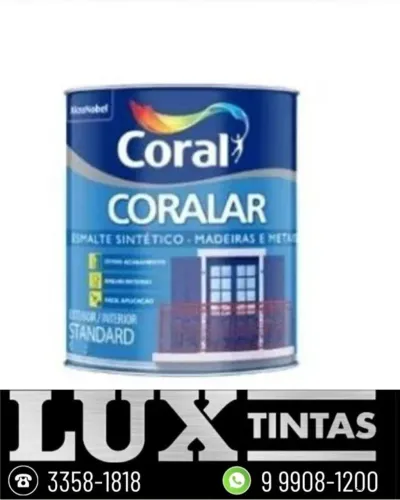 Esmalte sintético Coralar Branco Brilhante 900ml