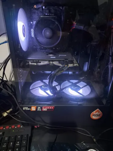PC GAMER Ryzen 5 5500 + RX 570 4GB + 16GB RAM | Completo