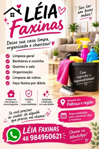 Léia faxinas