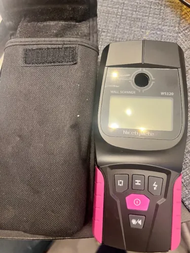 Scanner, detector de metais parede, ferramenta NicetyMet 120