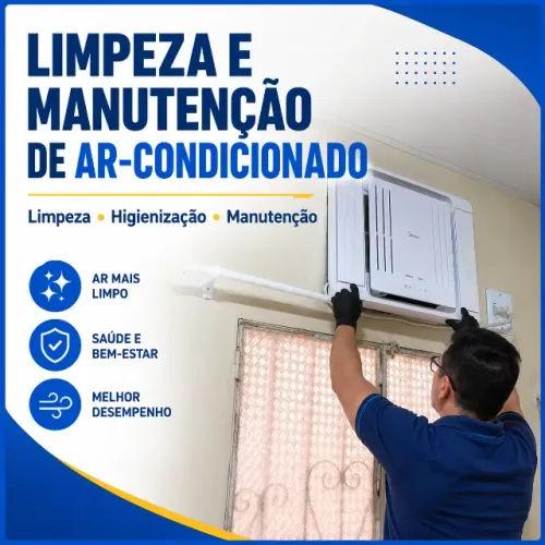 Limpeza e manutenção de ar condicionado