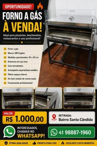 FORNO A GÁS