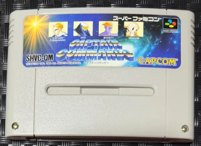 Captain Commando Original SNES SFC Super Famicom