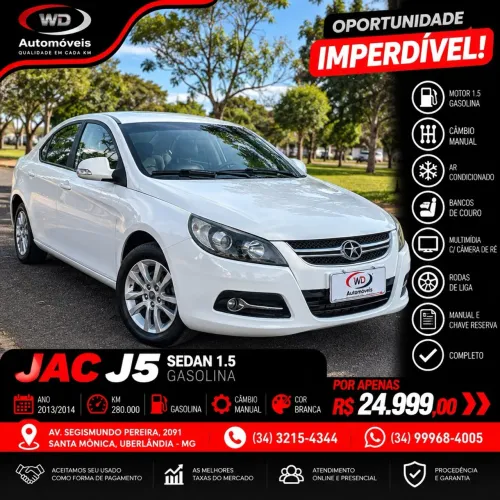 JAC J5 Sedan 1.5 16V 4P Mec. 2014