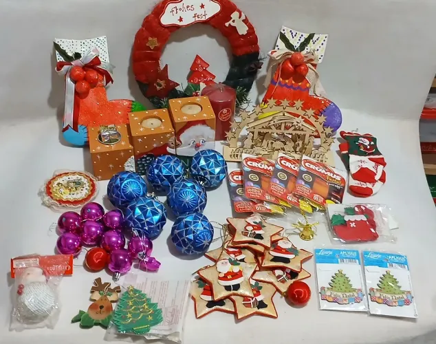 Kit enfeites de natal