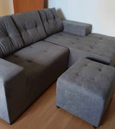 Sofá de canto com chaise novo 2metros por 1,40m