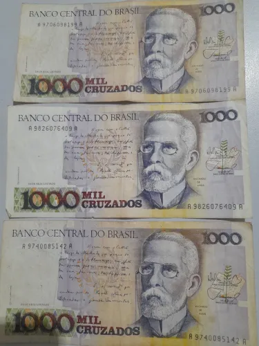 Cedulas 1000 cruzados