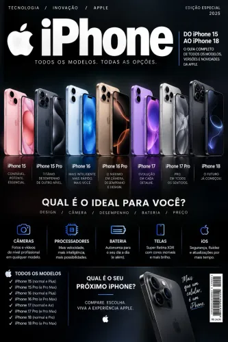 iPhone do 15 até o iPhone 18 lançamento novos e lacrados
