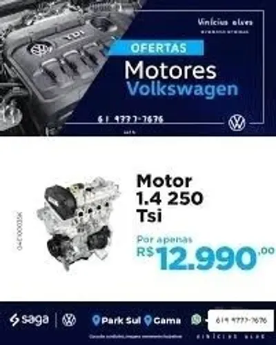 Motor 1.4 250 TSI.