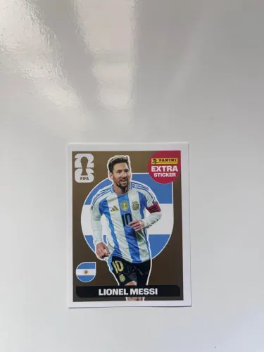 Vendo figurinha da copa Messi legend