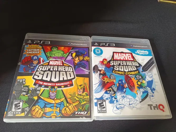 Combo Marvel Super Hero Squad PS3