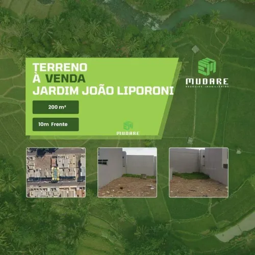 Terreno 200m² à Venda | Jardim João Liporoni - Franca/SP