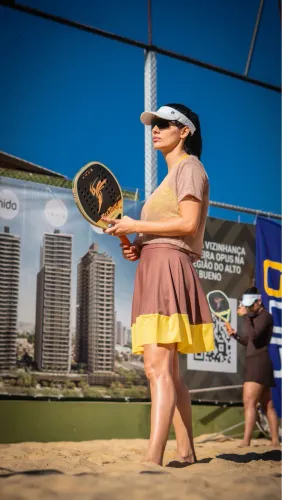 Raquete de beach tennis
