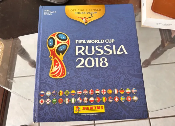 Álbum Capa Dura Copa 2018 (COMPLETO)