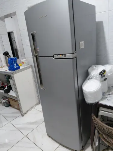 Geladeira Inox Brastemp* Funciona somente Freezer