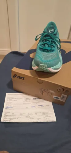 Tenis asics superblast 2 43 nota e caixa