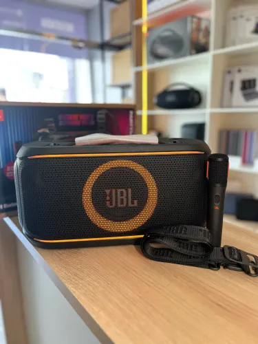 CAIXA DE SOM JBL PARTYBOX ON THE GO 2 COM 1 MICROFONE - PRODUTO ORIGINAL