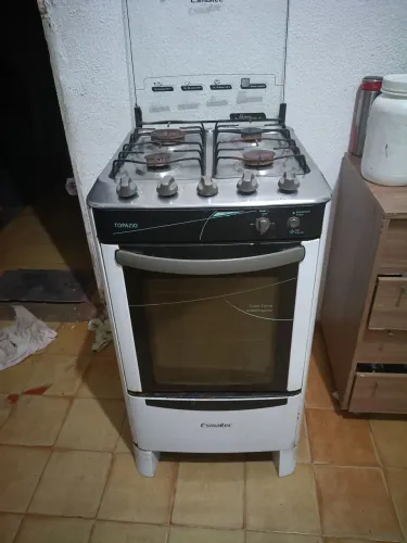 Fogão Esmaltec 4 bocas ascendimento automatico