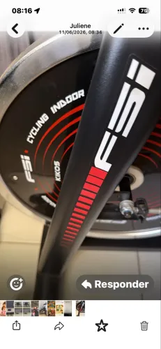 Bicicleta Ergométrica Kikos Spinning F5I