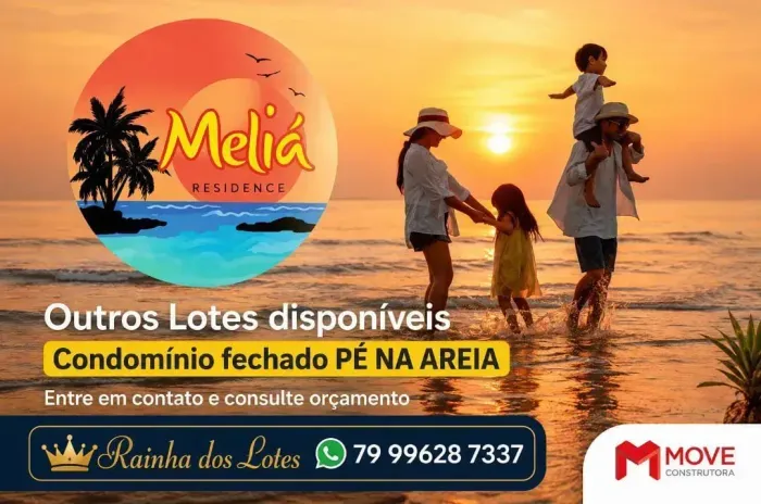 Repasse Meliá Residence - Perto do lago, frente Sul - Rainha dos Lotes
