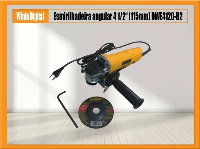 Esmirilhadeira angular 4 1/2" (115mm) DWE4120-B2Esmirilhadeira angular 4 1/2" (115mm) DWE4