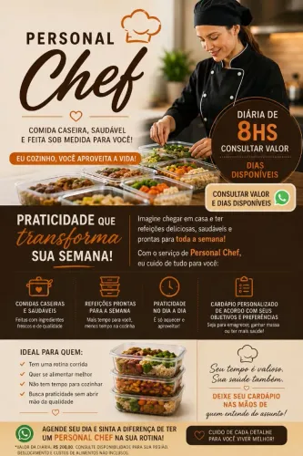Diarista Personal Chef 