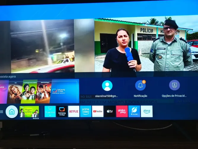 TV Smart samsung 55 polegadas