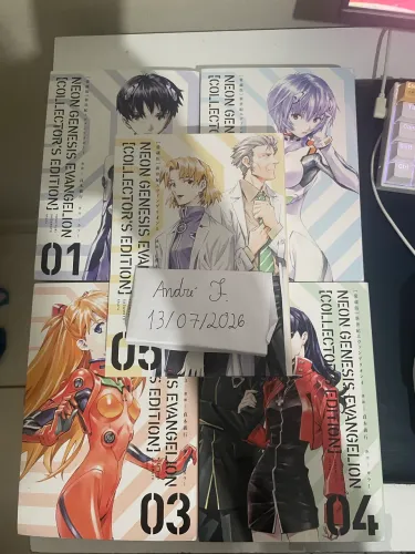 Mangás evangelion em japonês