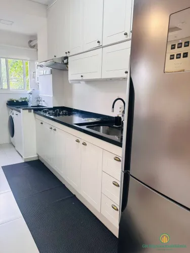 Lindo apartamento 100% mobiliado (1 suíte) Cond. Address Granja Viana