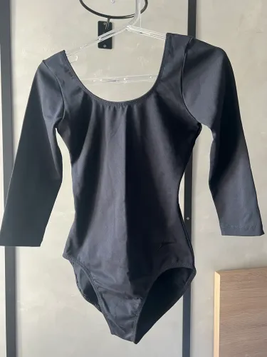 Collant Só Dança Manga 3/4 Preto G
