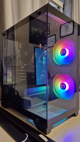 PC novo Ryzen 5, Ssd 240Gb, 8Gb, com garantia e brindes!