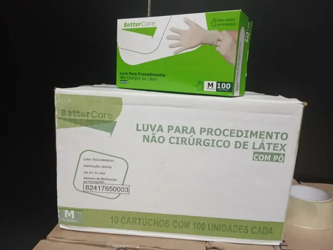 Vendo caixa com 1000 luvas